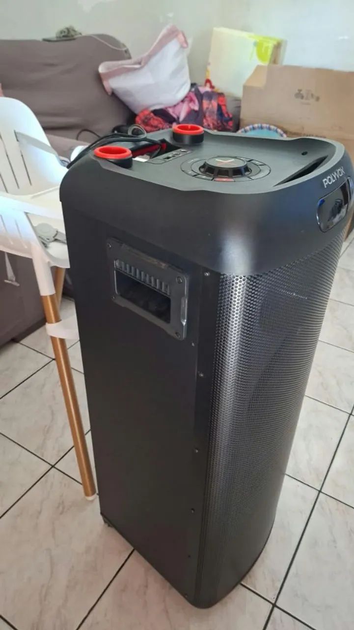 Torre de som 2000W de potência  - Foto 4