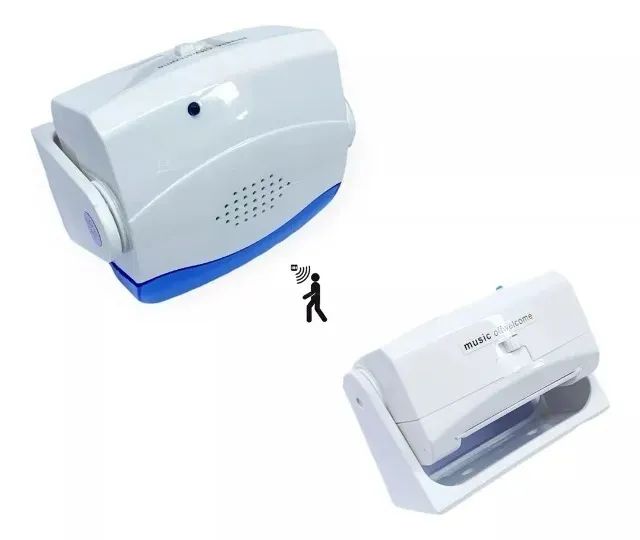 Sensor De Presença Campainha Digital Anunciador S/fio Bm-606 Loja Coimbra Entrega - Foto 5