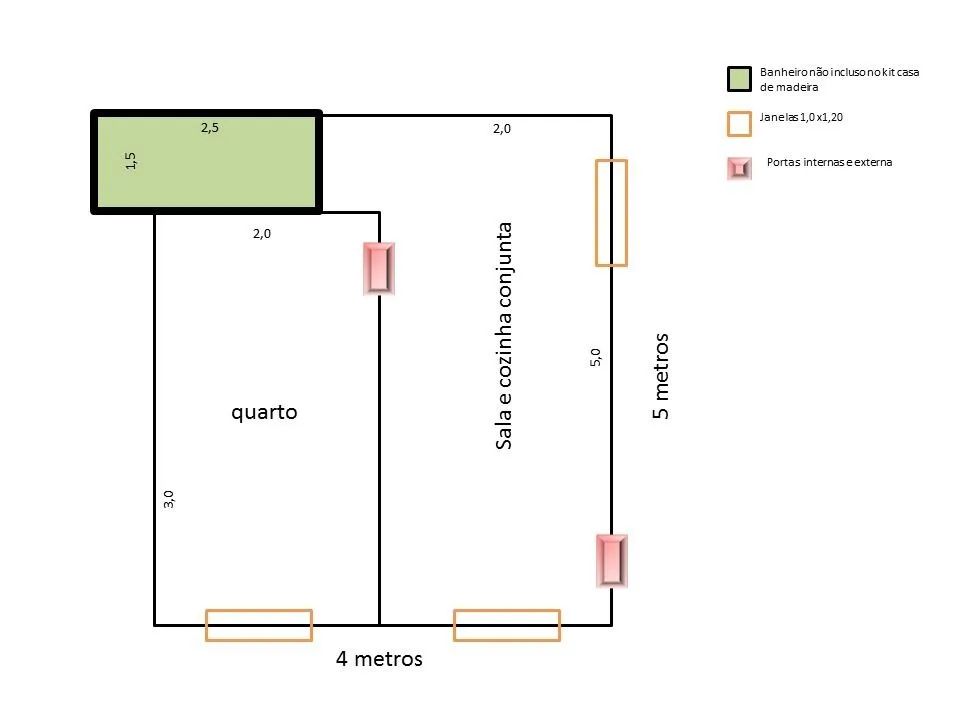 VENDO CASA DE MADEIRA ! - Foto 2