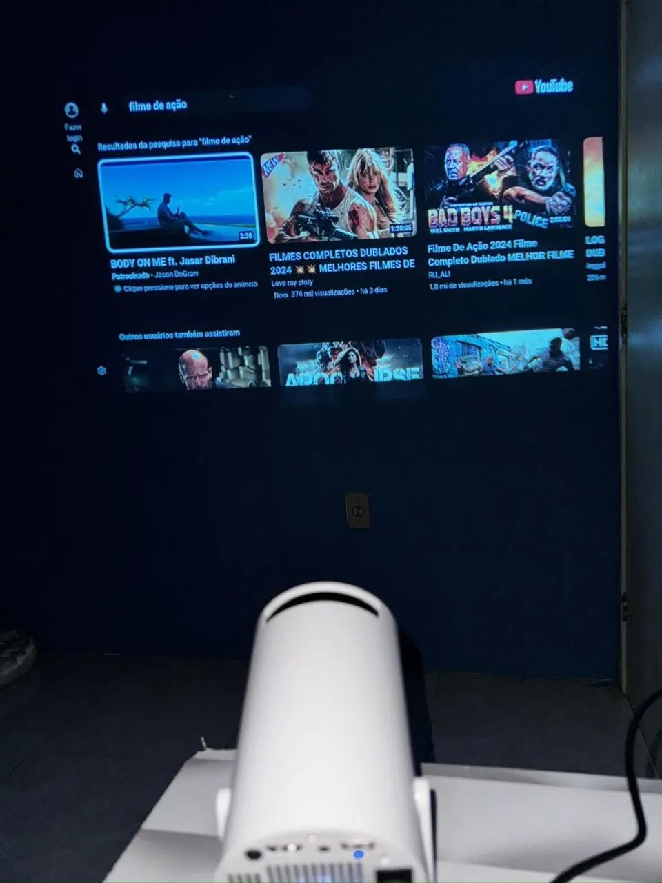 Projetor android  - Foto 5