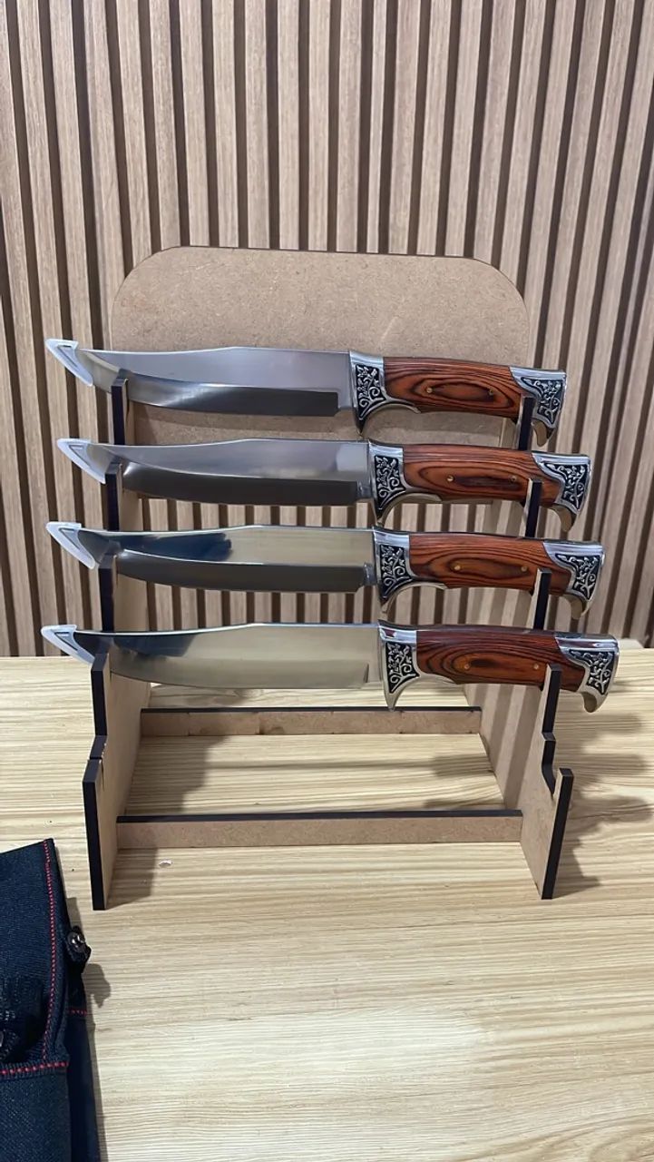Facas para churrasco área gourmet ou presente - Utensílios Para