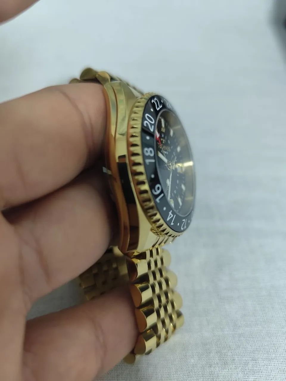 TECHNOS relógio TECHNOS automático gmt  - Foto 4