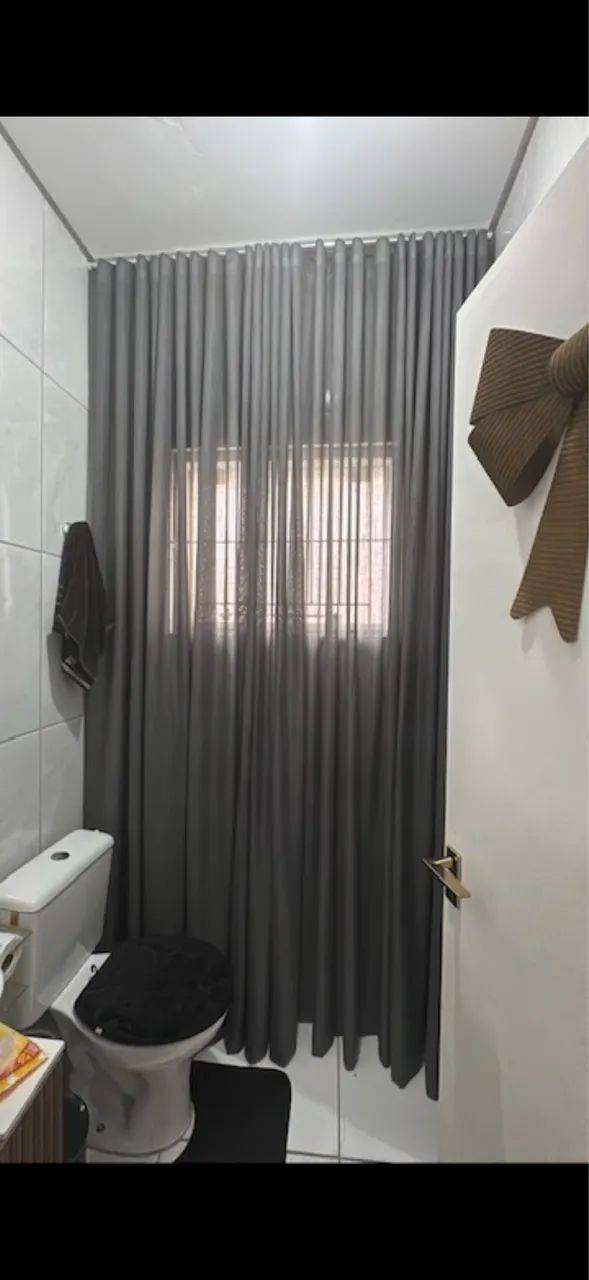 Cortina de linho 