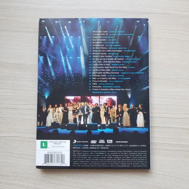 DVD Elas Cantam Roberto Carlos - Foto 2