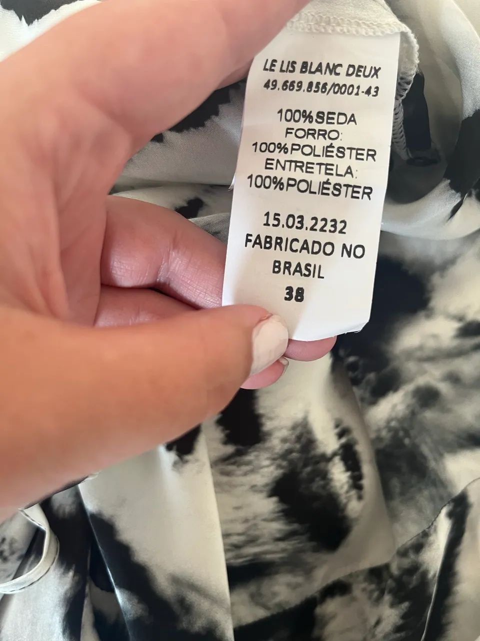 Vestido de seda Le Lis Blanc - Foto 3