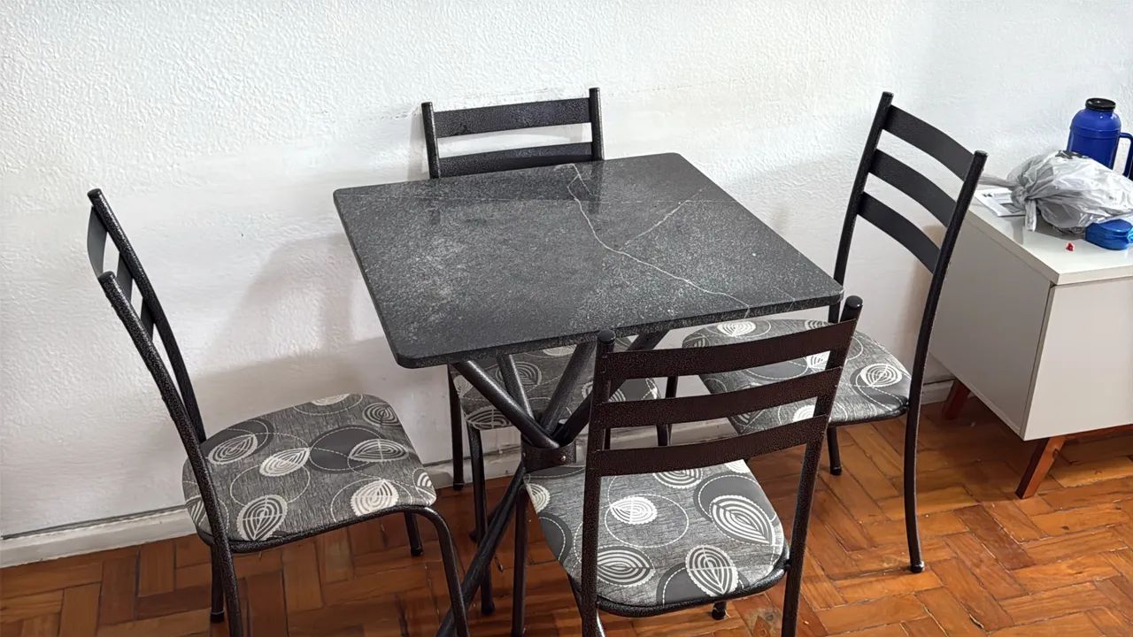 Granite Dining Table with 4 Chairs65115993313409120