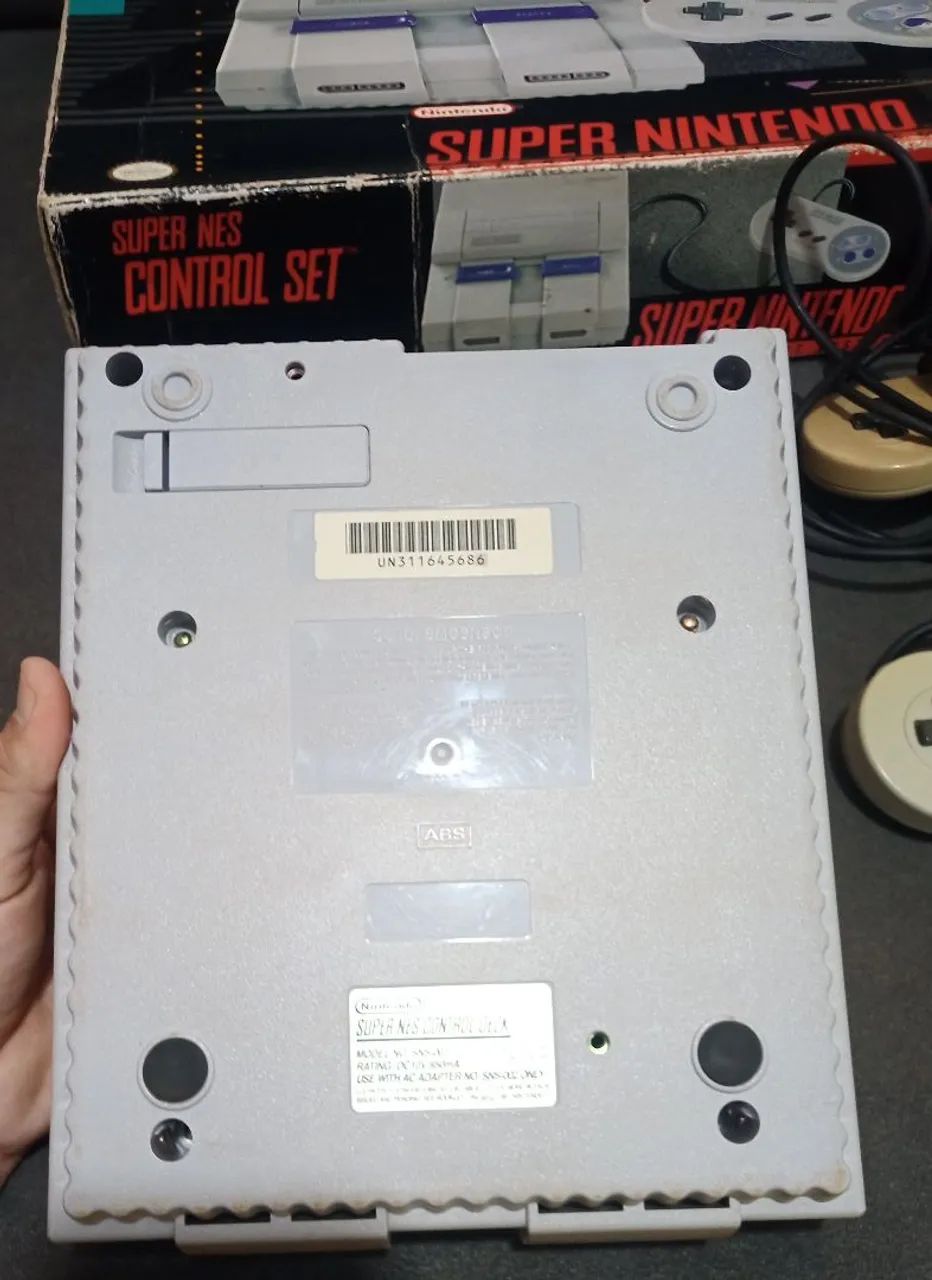 Super Nintendo Nitendo snes com caixa SUCATA - Foto 2