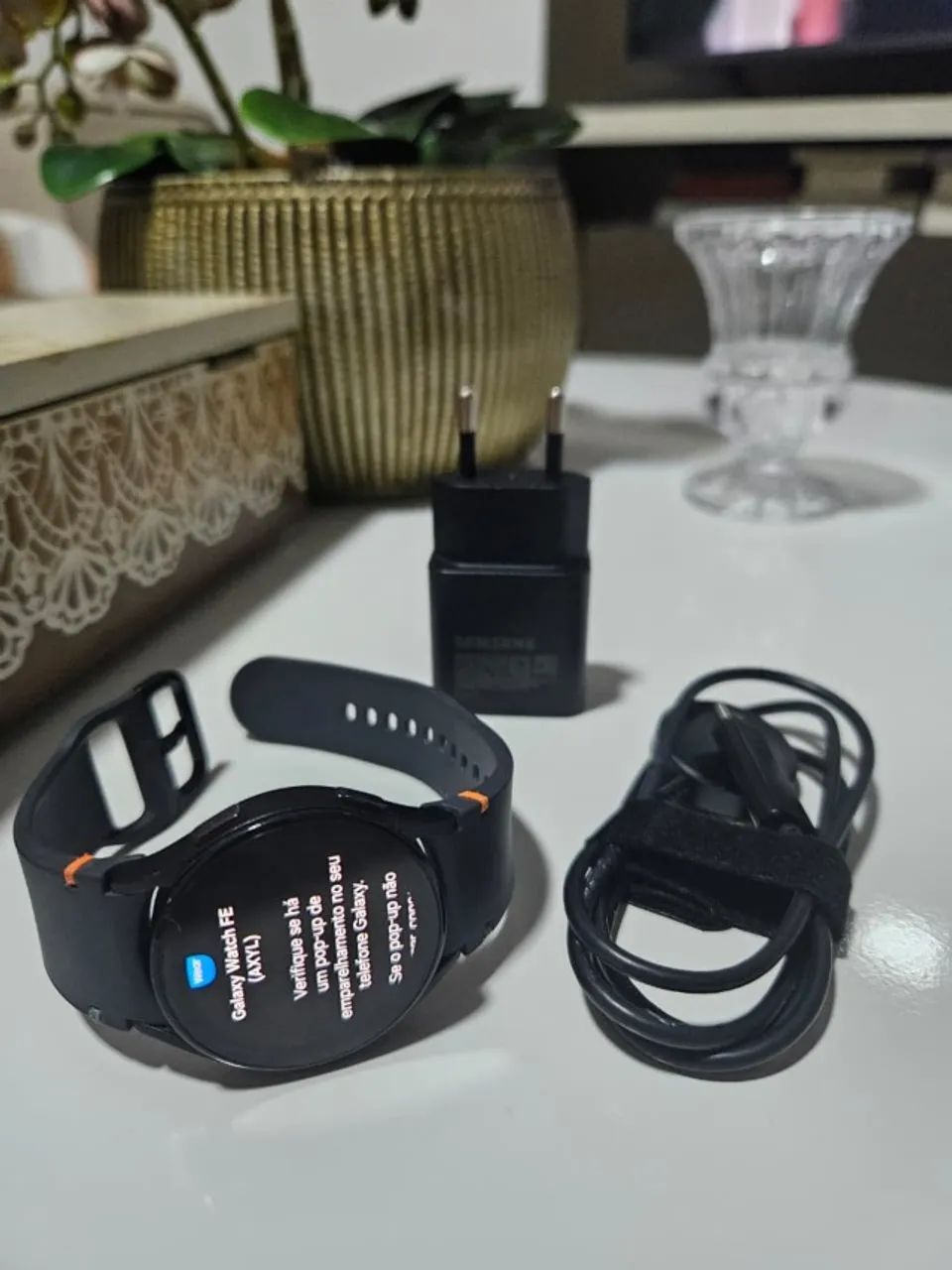 Galaxy Watch FE 40mm Bluetooth - Perfeito Estado - Foto 4