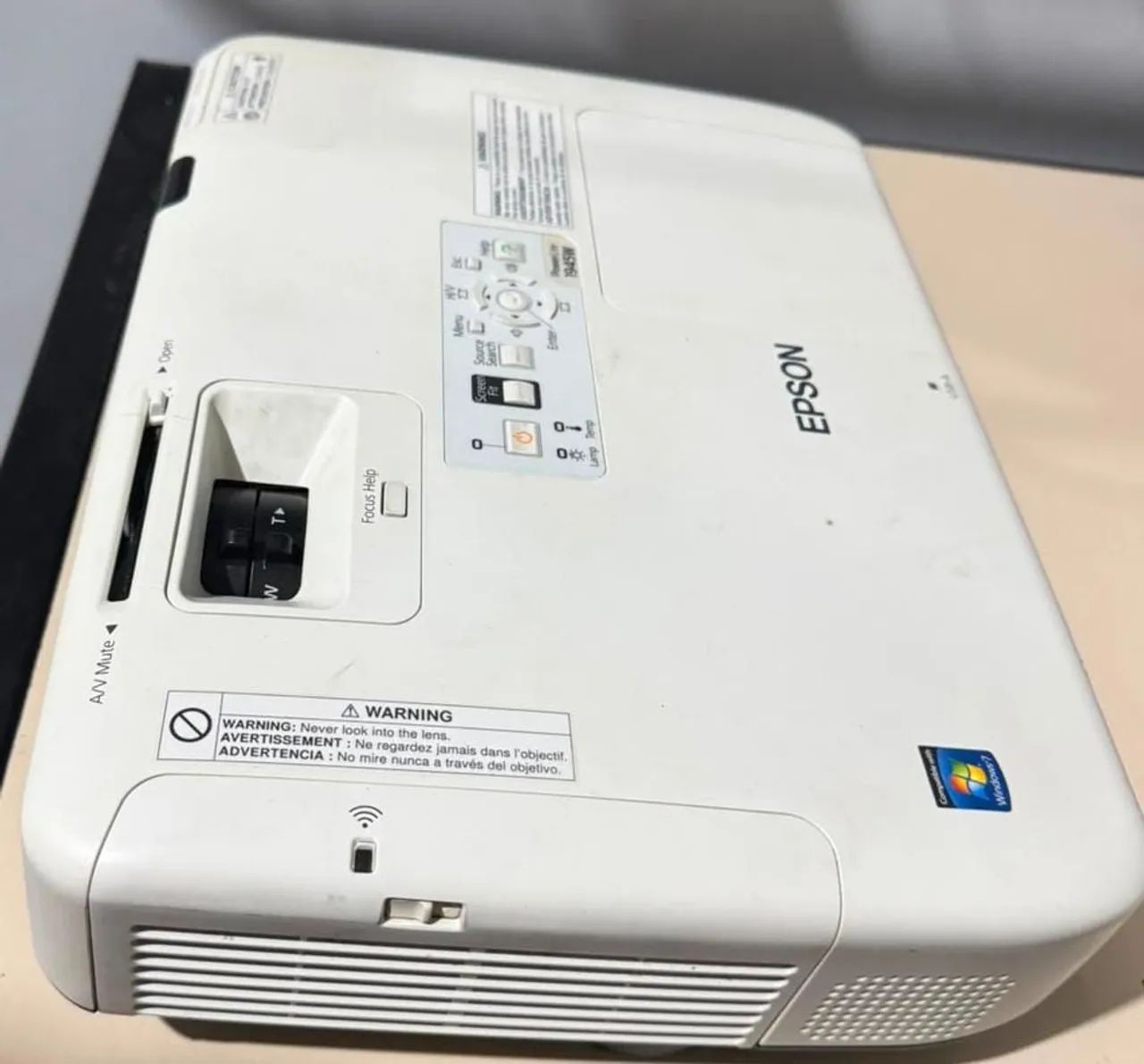 Projetor PowerLite 1945W Epson completo - Foto 2