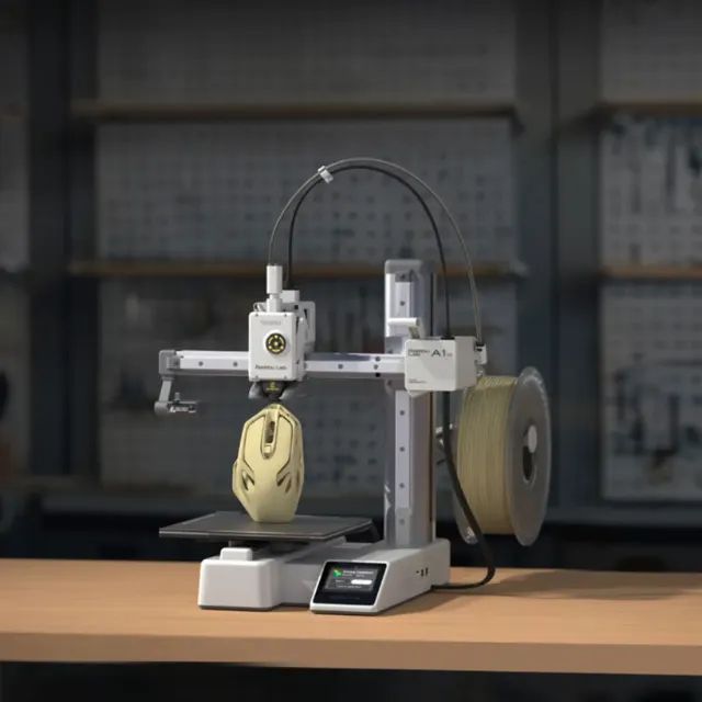 Impressora 3D Bambu Lab A1 Mini Cinza Nova Sem AMS Pronta Entrega
