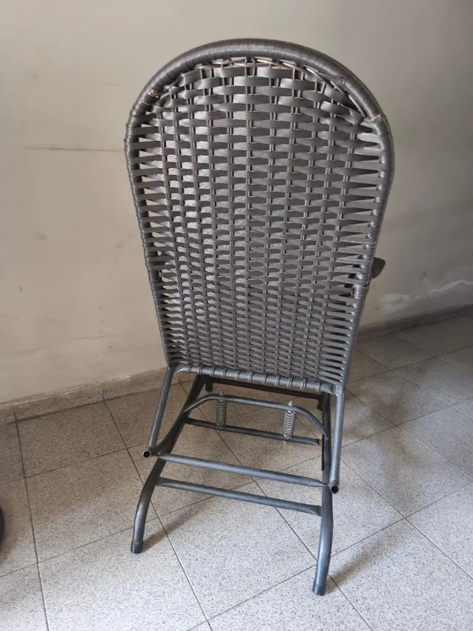 Cadeira de balanço (vime) - Foto 3