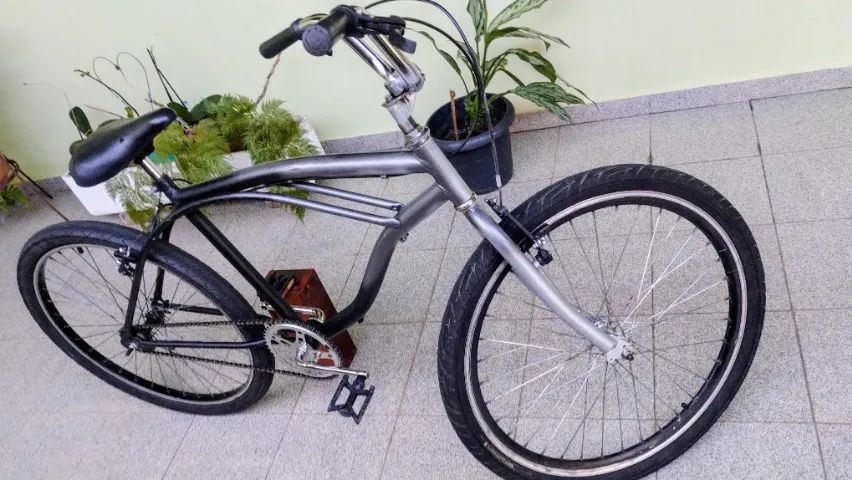 Bicicleta aro 26 caiçara/reformada  - Foto 3