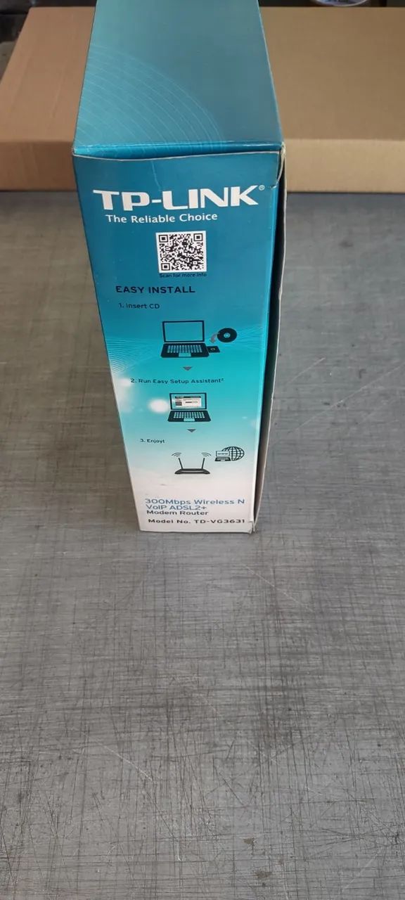 Modem roteador TP-LINK TD-VG3631 - (USADO) - Foto 4