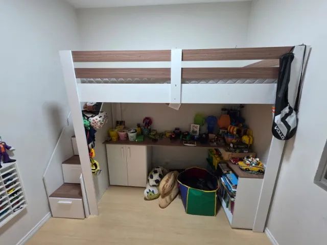 Cama alta infantil e juvenil  - Foto 4