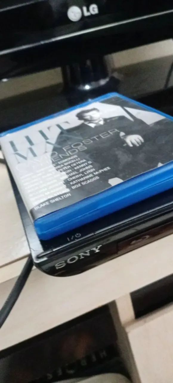 Blu-Ray 3D Sony DVD e mídias modelo BDP- S490 , Sem controle + 1 DVD Blu-Ray
