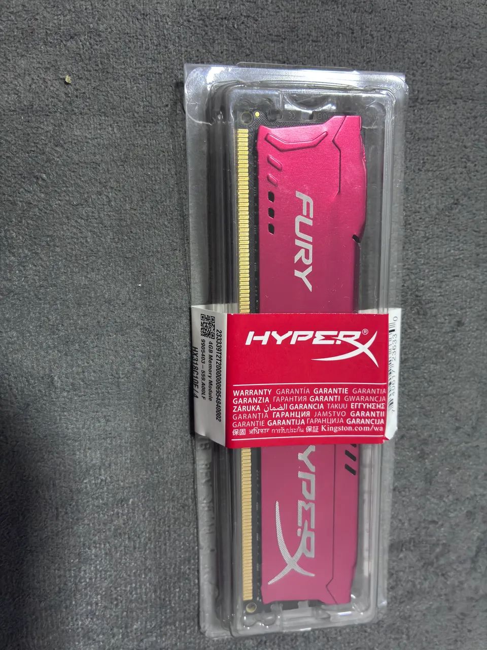 Memória RAM Hyper 4GB DDR3 