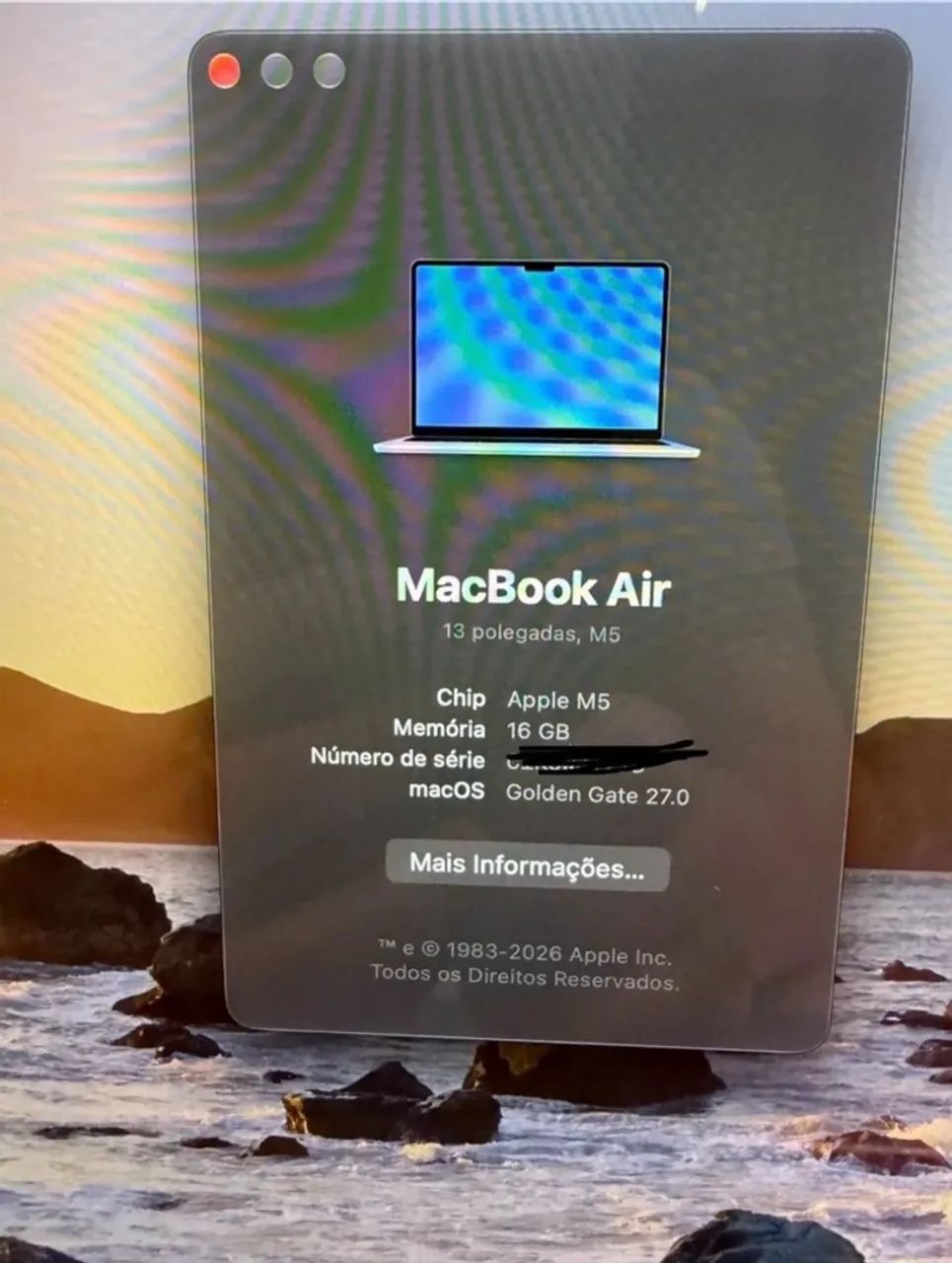 MacBook Air 2017 impecável - Foto 5
