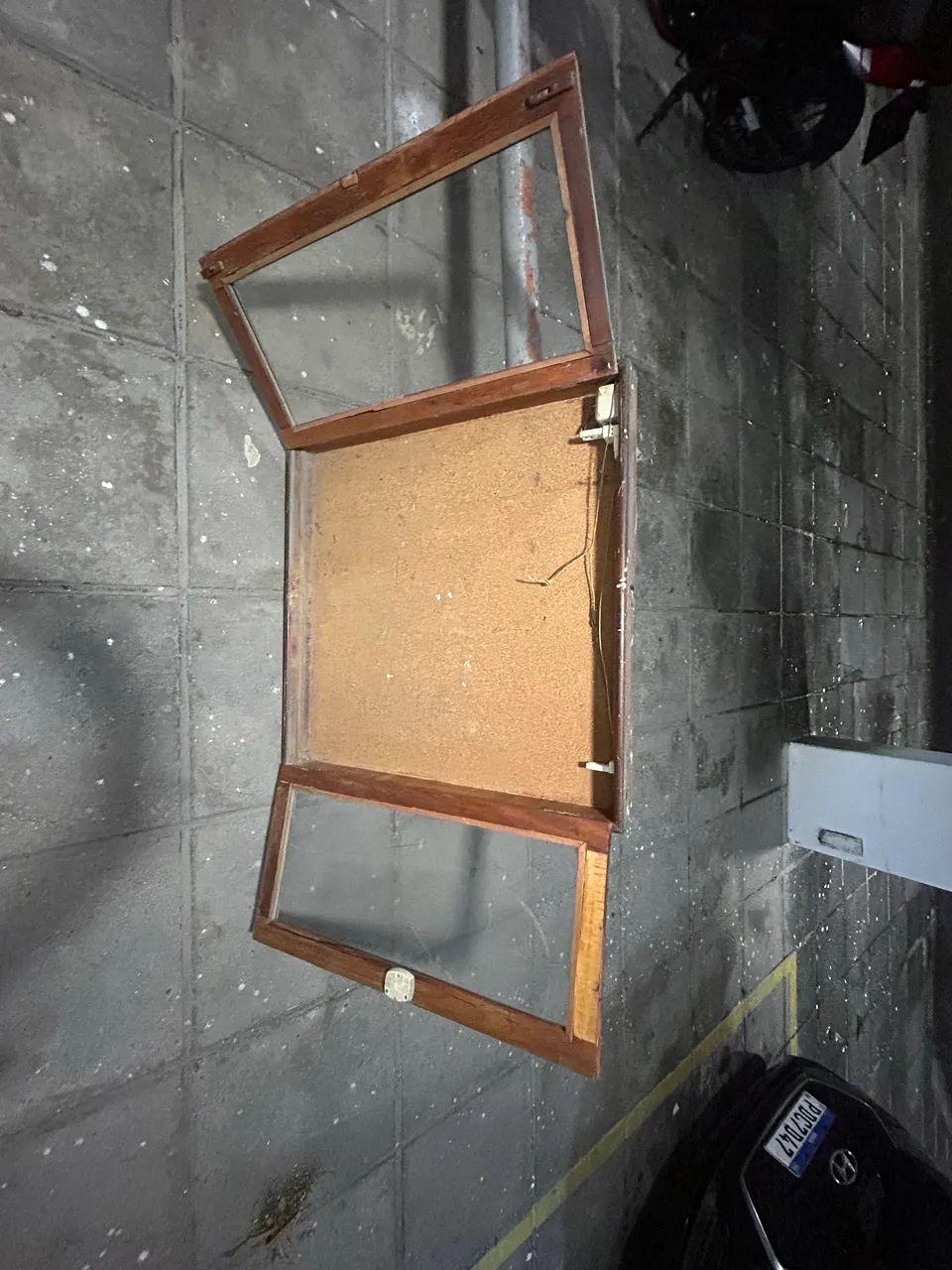 Quadro de aviso antigo - Foto 4