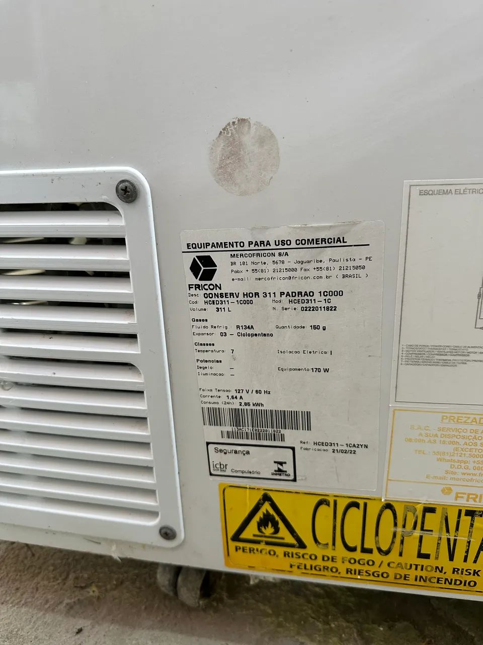 Freezer vertical  - Foto 2