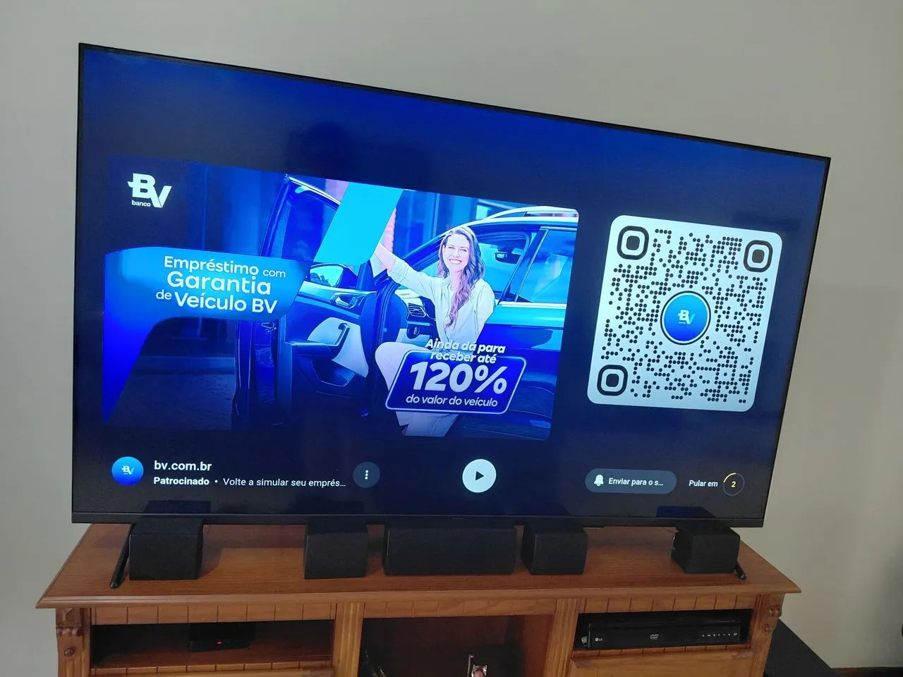 Tv 65 polegadas PHILIPS em estado de zero! - Foto 2