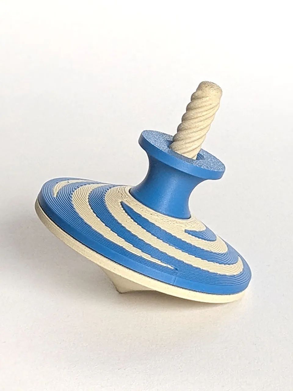 Peão Spinner e mini-lançador (3D)