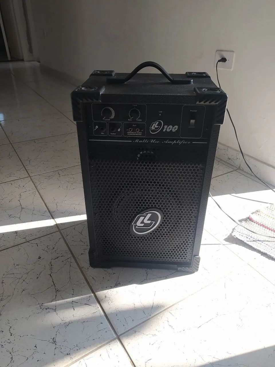 Caixa Amplificada LL 100 com Chiado Funcionando - Para Reparo ou Uso - Foto 3
