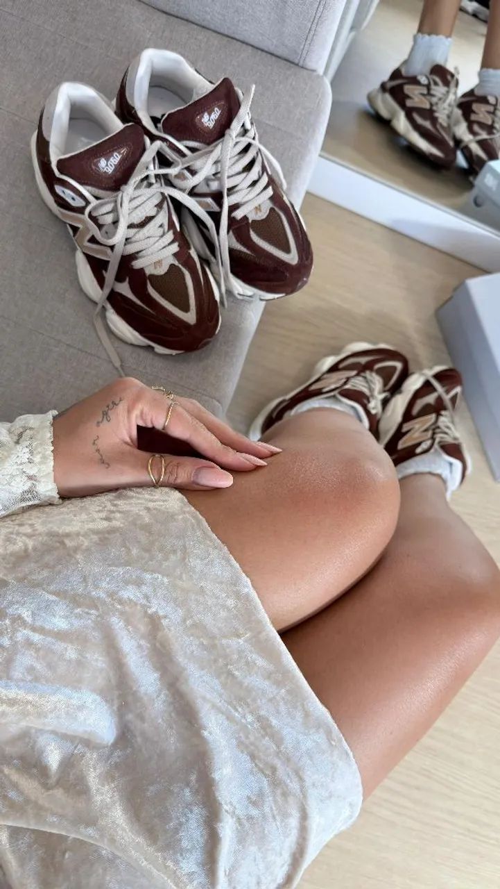 Tênis New balance 9060 Couro Premium - Feminino!  - Foto 4