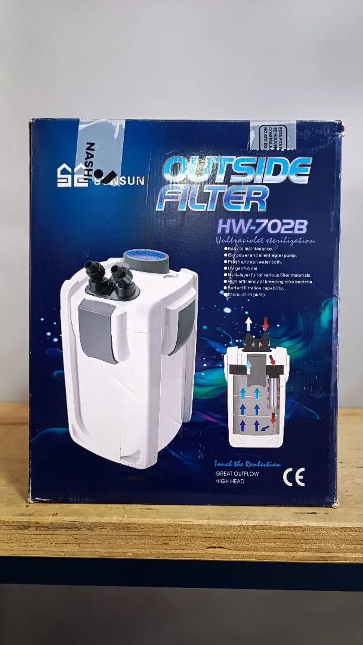 Filtro Canister Sunsun HW-702B (Venda ou troca) - Foto 6