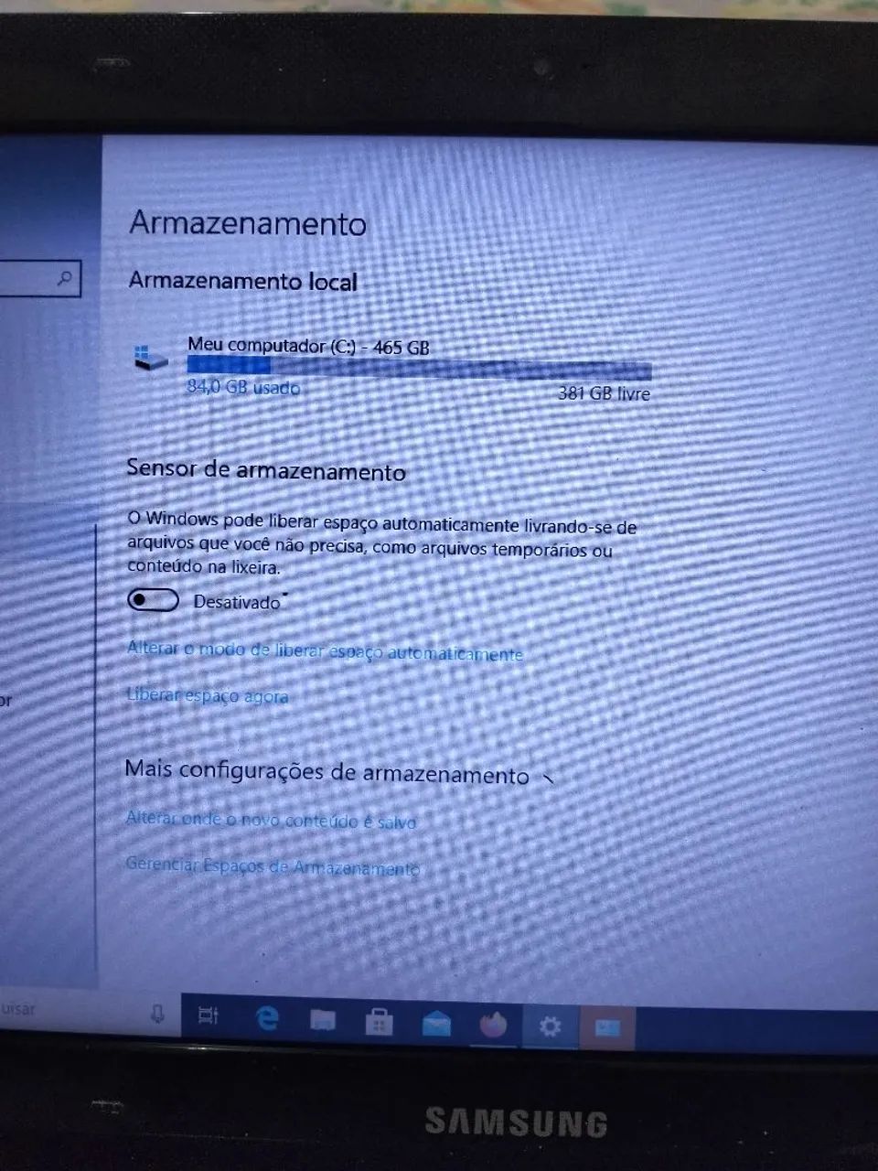 Notebook Samsung 4 gb RAM 460 gb  - Foto 5