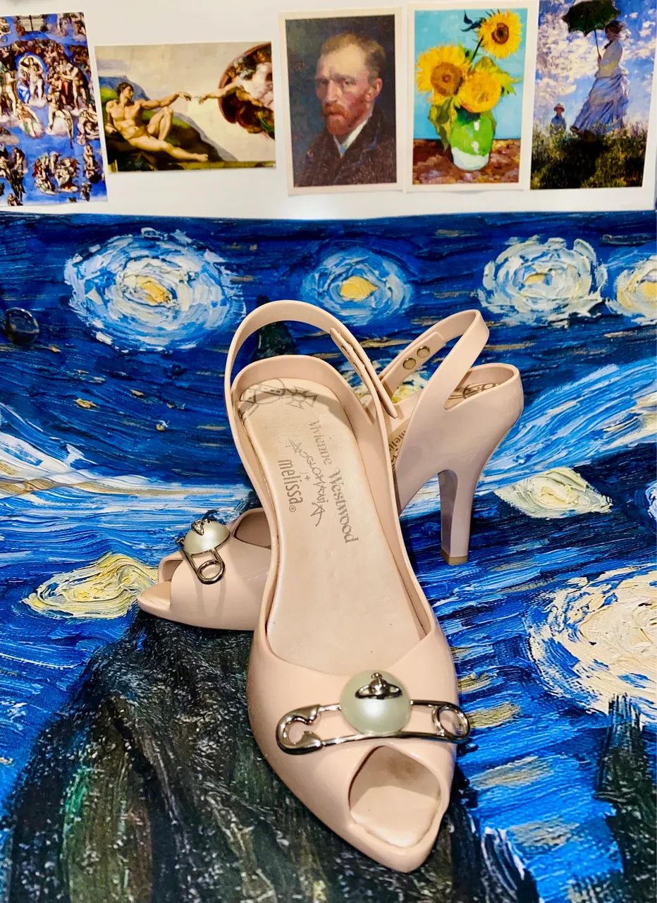 Melissa x Vivienne Westwood- Lady Dragon alfinete 38 - Calçados