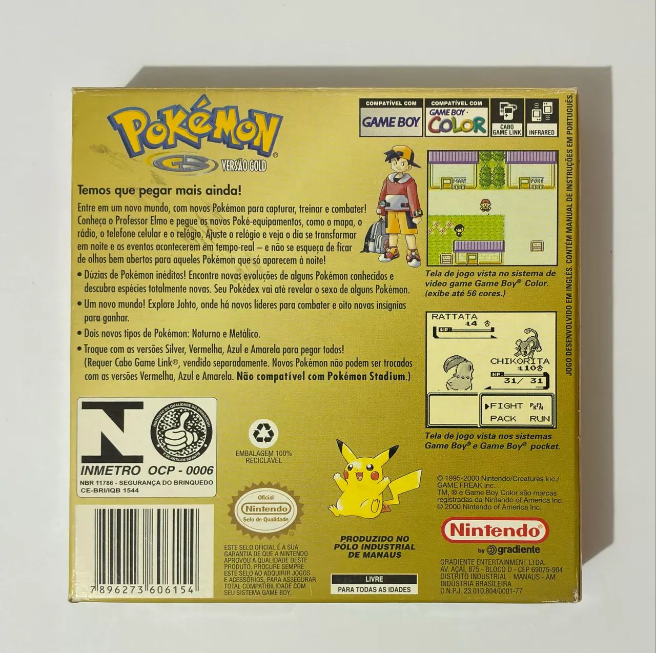 Pokémon Gold Gradiente completo  - Foto 2