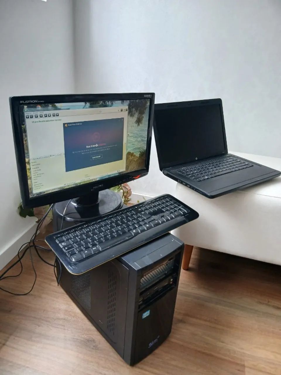 Computador Positivo i3 + Notebook ? ideal para estudo e trabalho