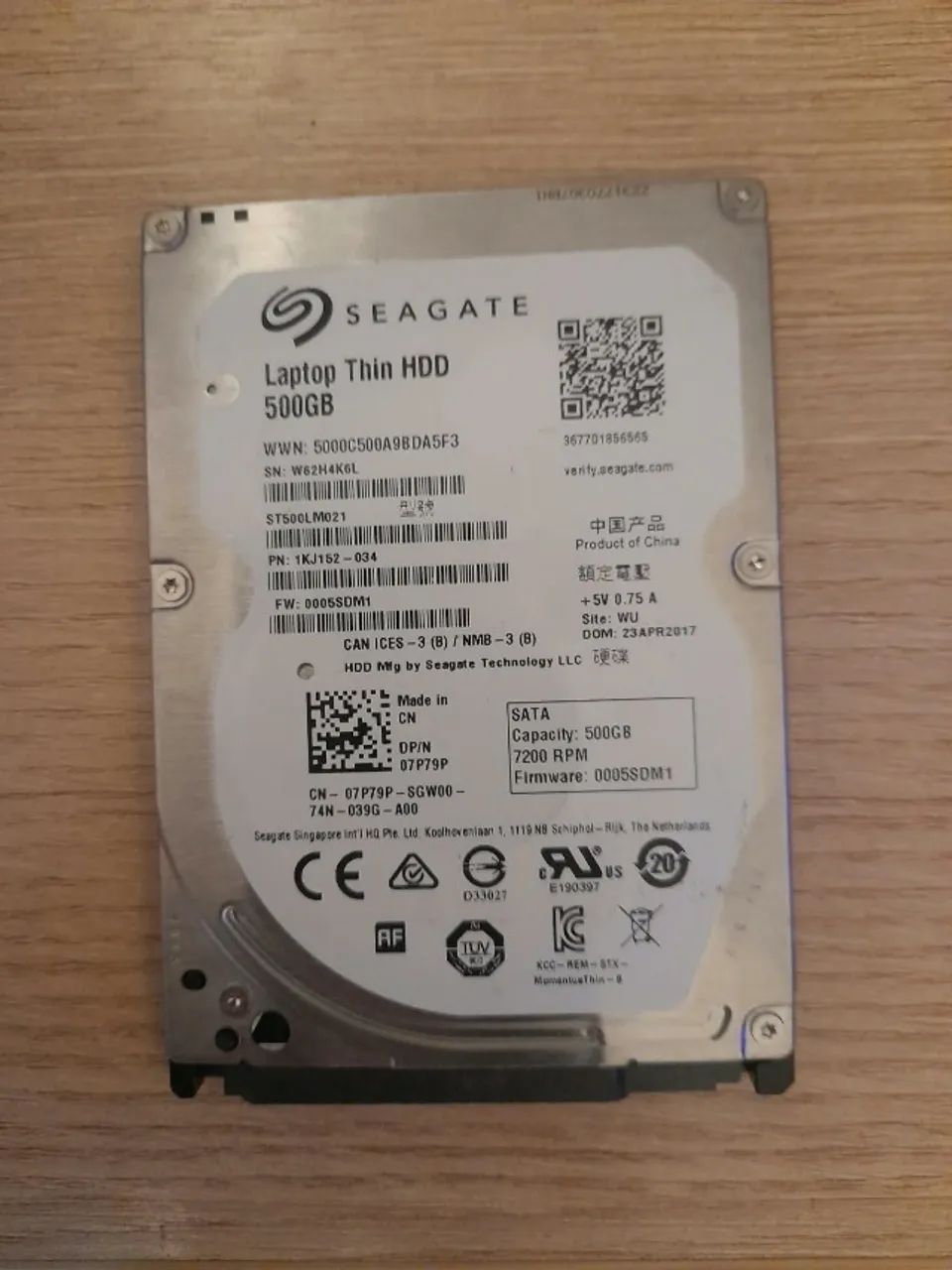 *** HD 2.5 Notebook (500gb) ***