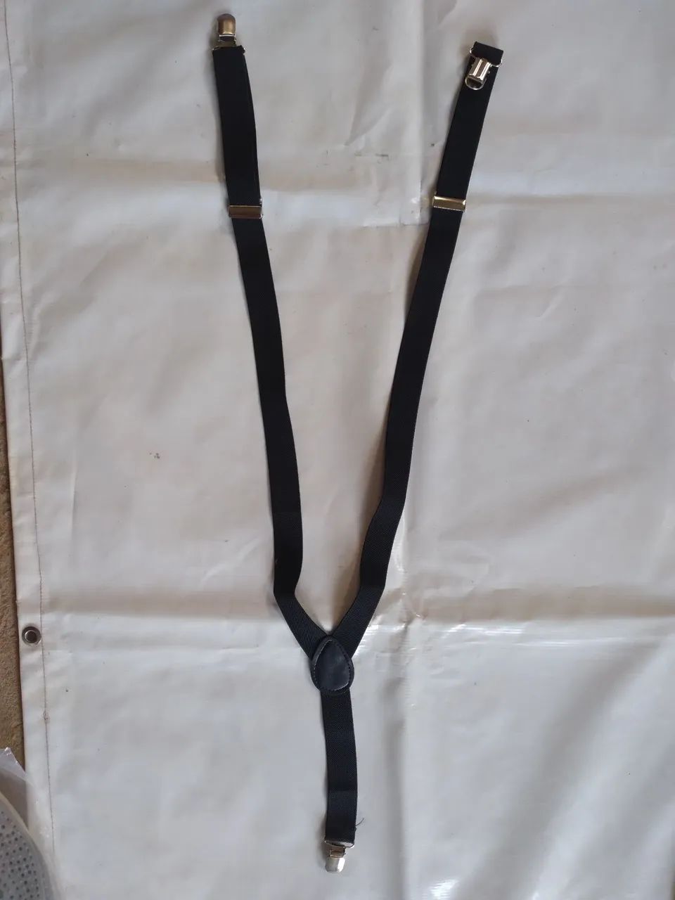 Suspensório elástico preto - Foto 2