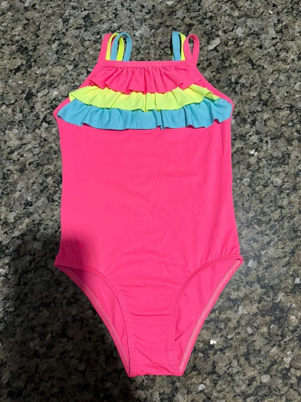 Girls' One-Piece Swimsuit, Size 5 Years