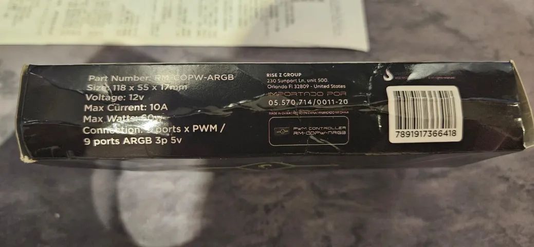 Controladora/hub Rise Mode PWM + ARGB - Foto 2