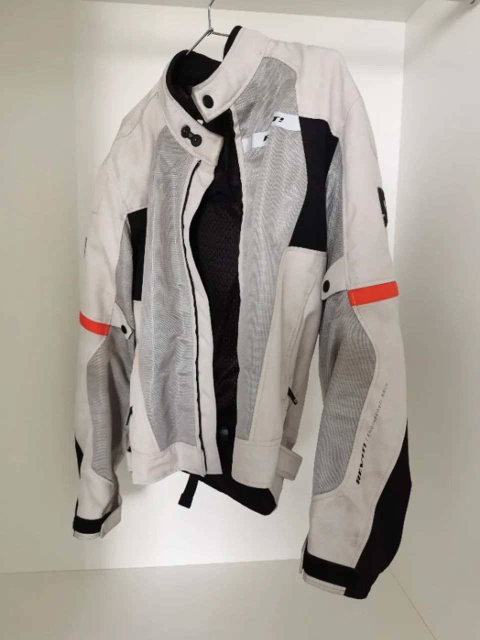Jaqueta de moto Revit WIND com protetores Tam. G - Foto 3