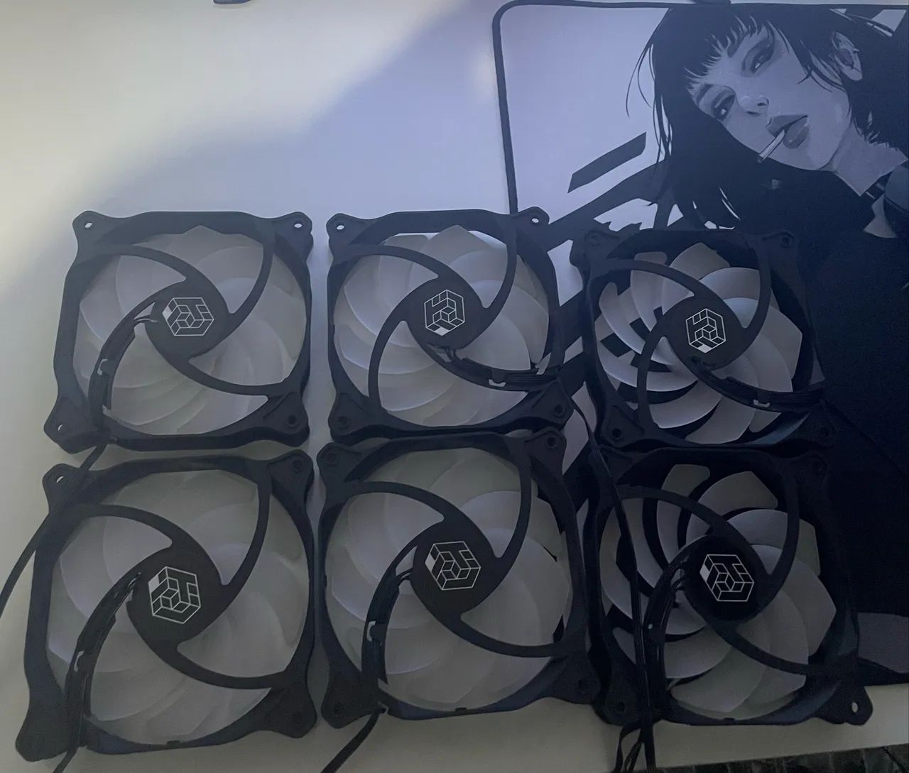 Kit 6 fans, liketec