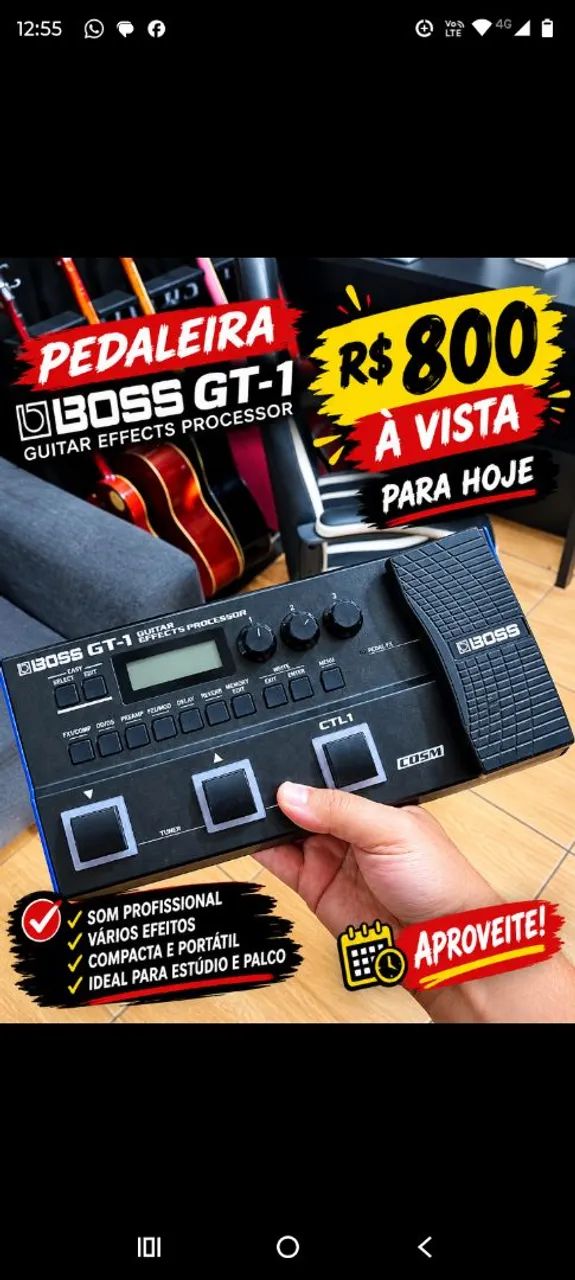 Pedaleira boss