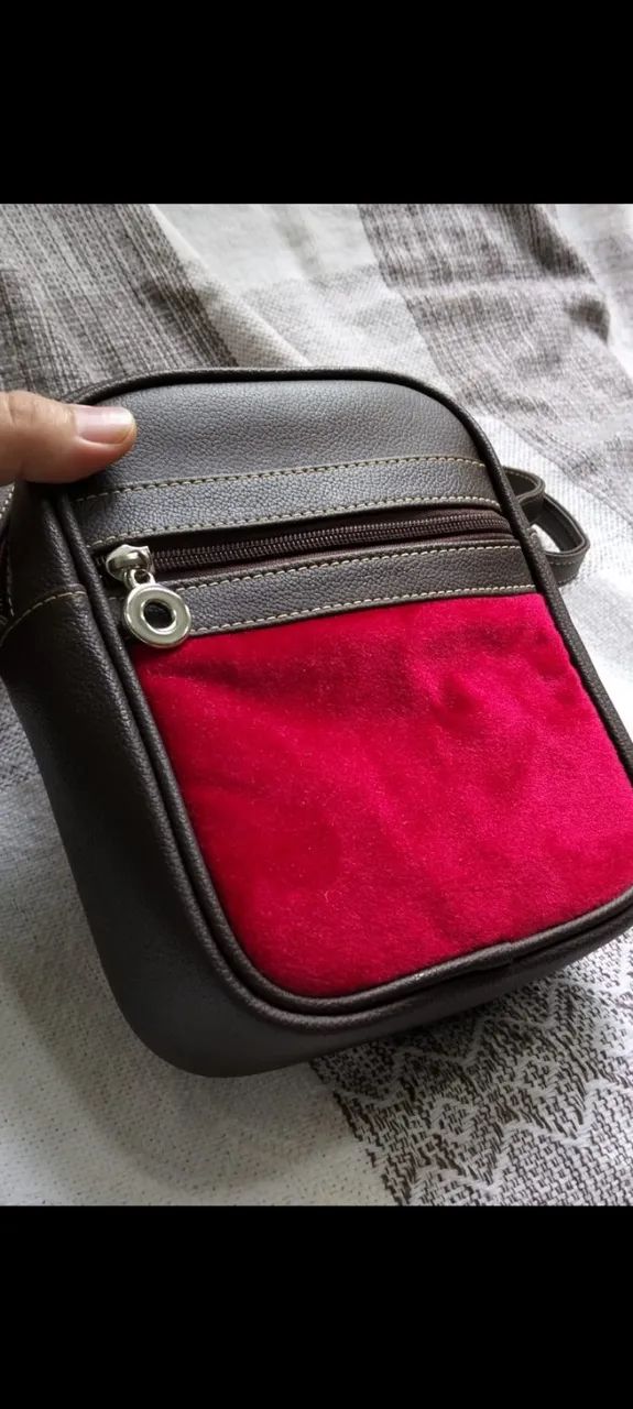 Bolsa Tiracolo em couro original nova - Foto 3
