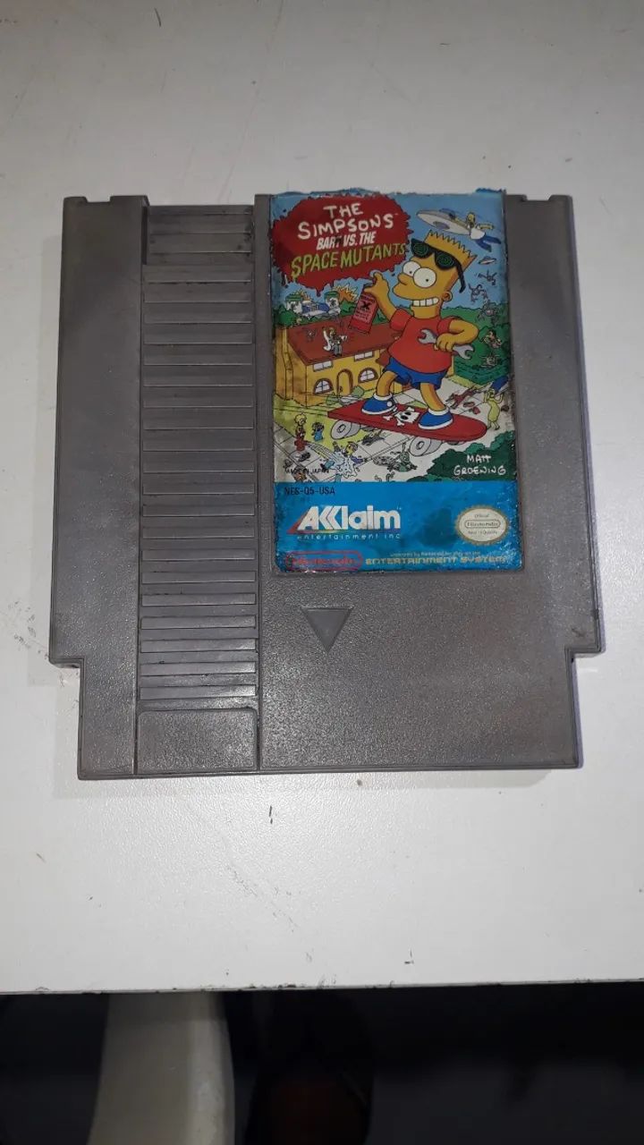 The Simpsons: Bart Vs. The Space Mutants Original  NES
