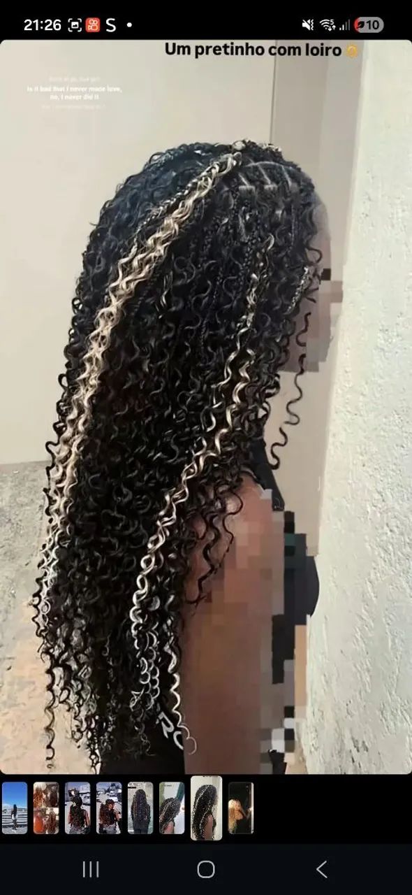 Tranças: boho braids, gypsy braids, frech curl..... - Foto 3