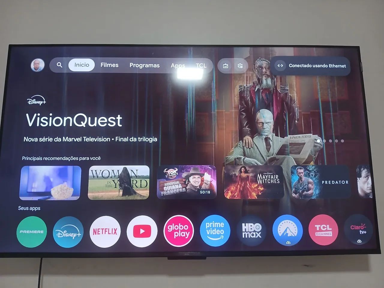 TV TCL 50" 4K QLED - Foto 3
