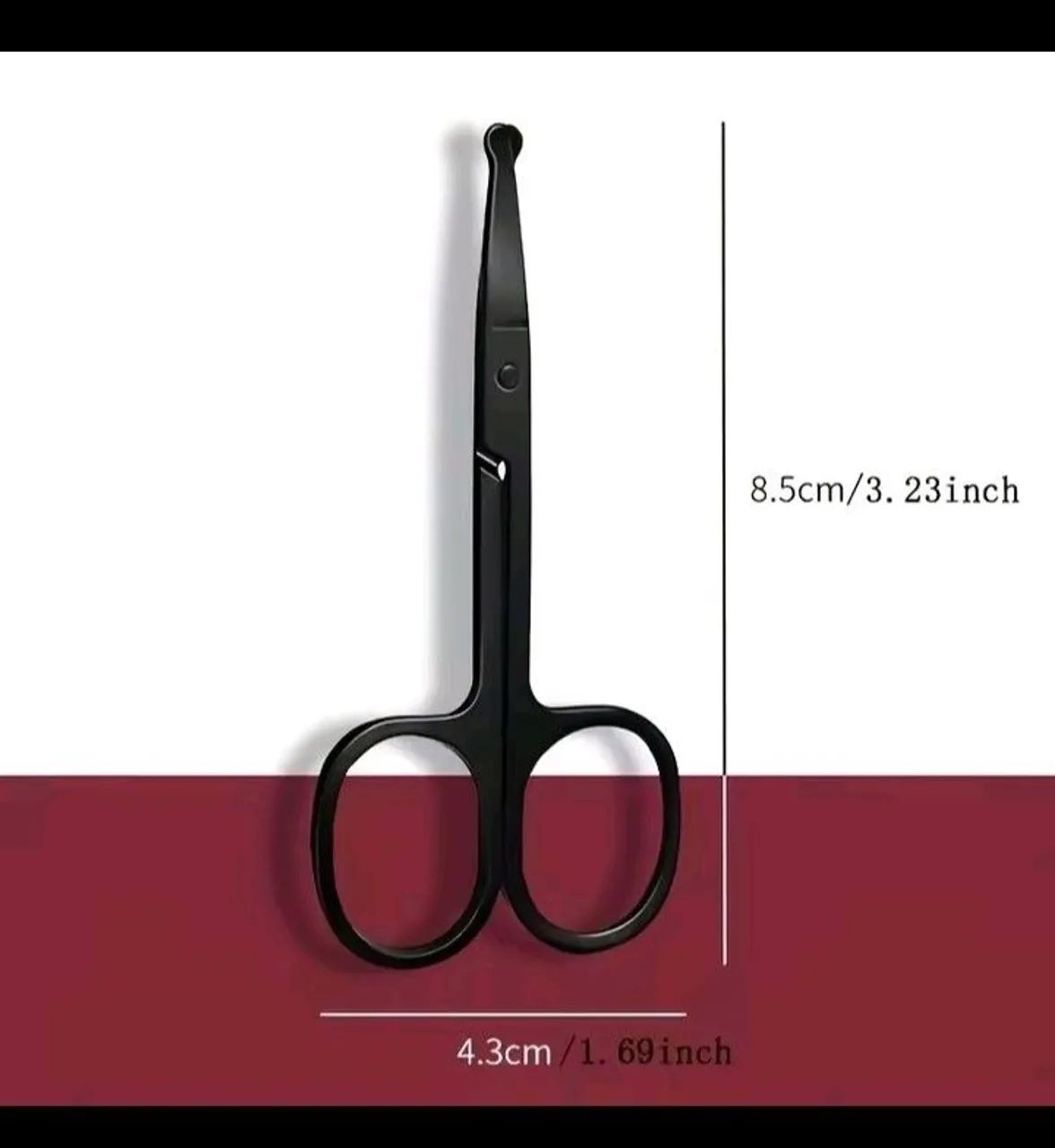 Tesoura de cabelo de nariz - Foto 2
