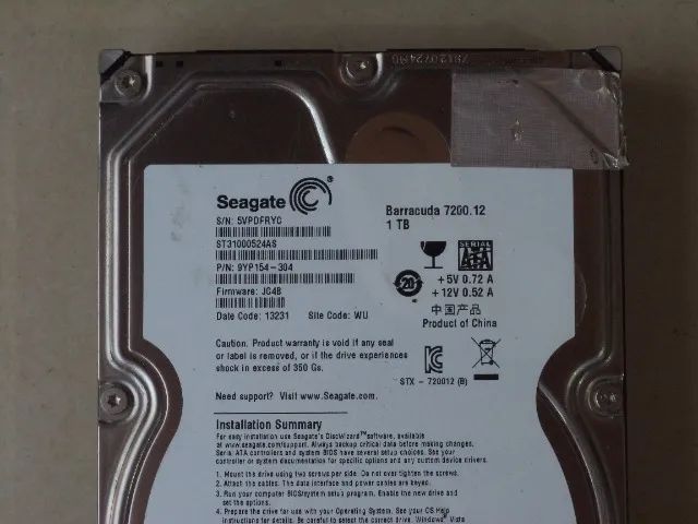 Hd seagat  1.TB - Foto 4