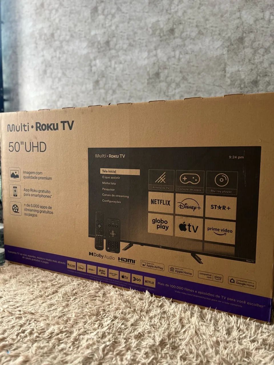 Promoção TV 50 UHD nova  - Foto 3