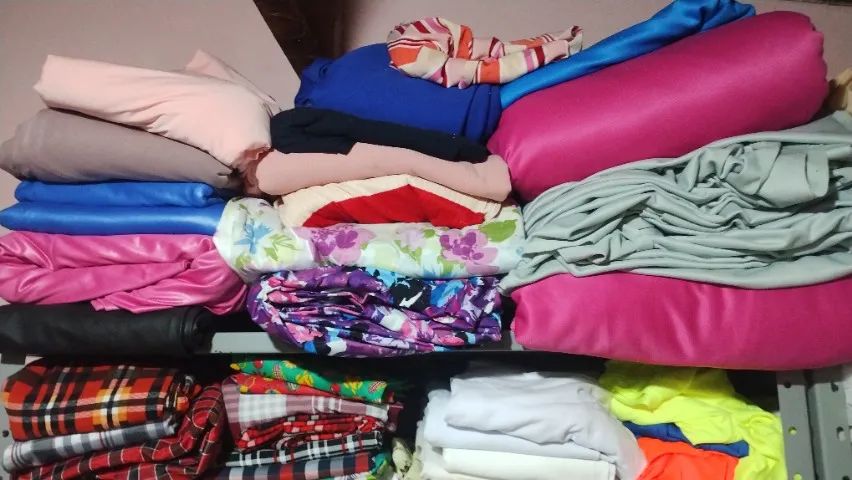 Vários tipos de tecidos - Foto 4