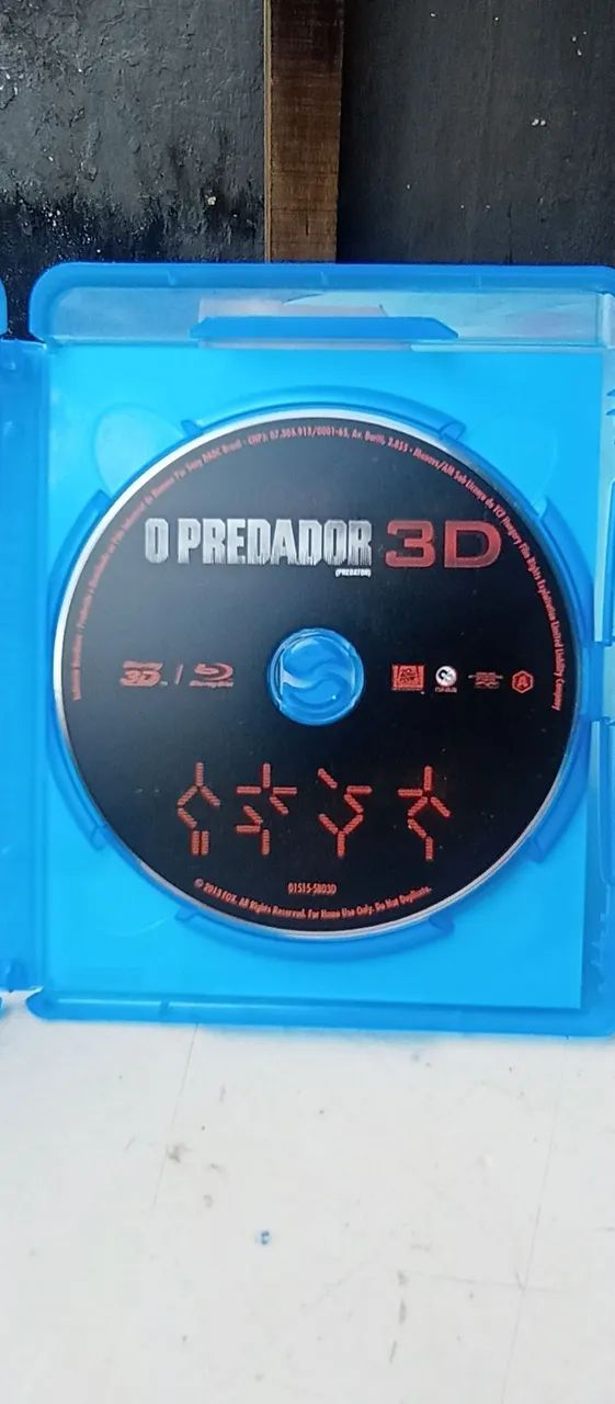 BLU RAY PREDADOR 3D  - Foto 3