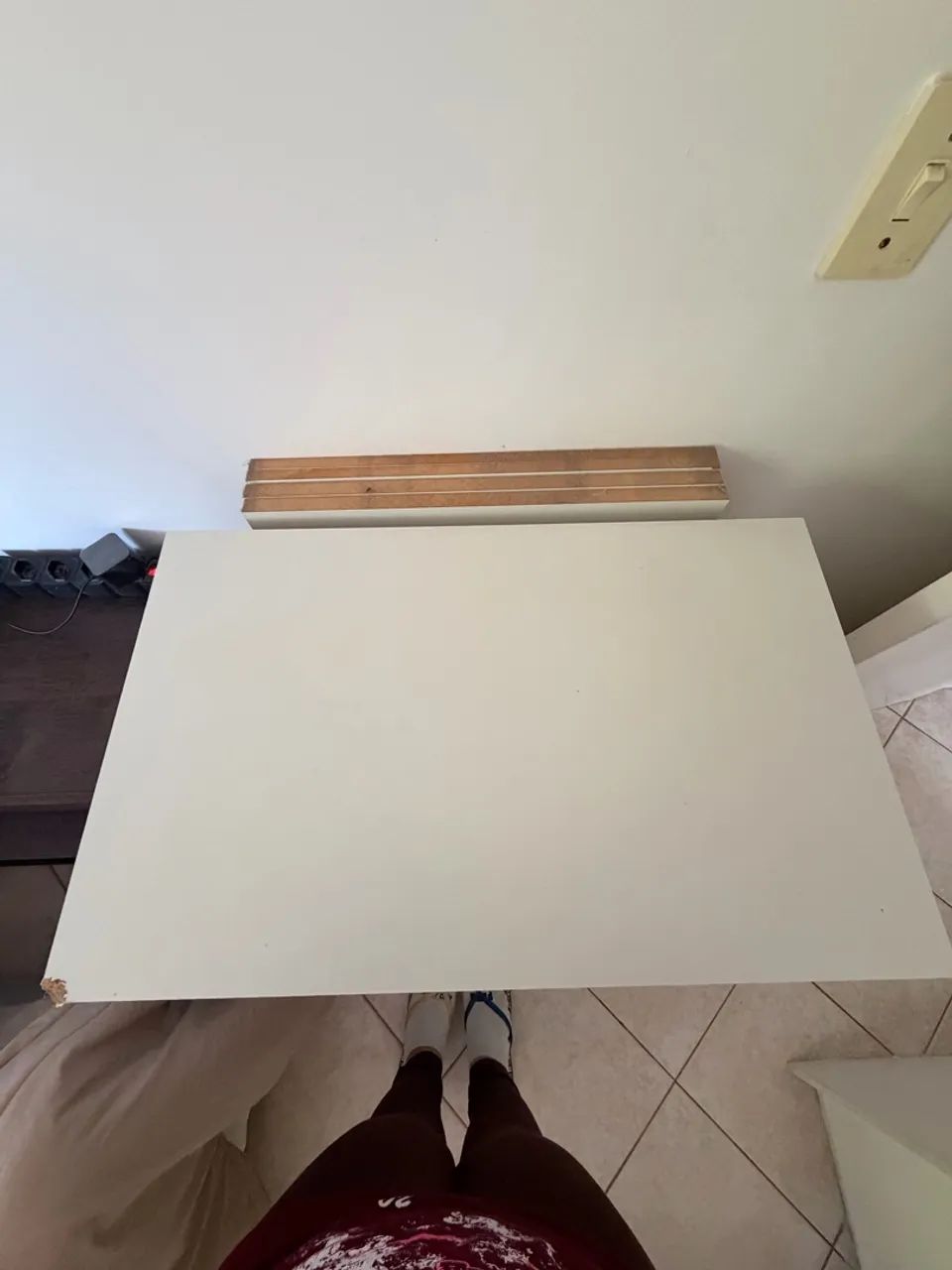 Cômoda Branca com 4 gavetas  - Foto 2