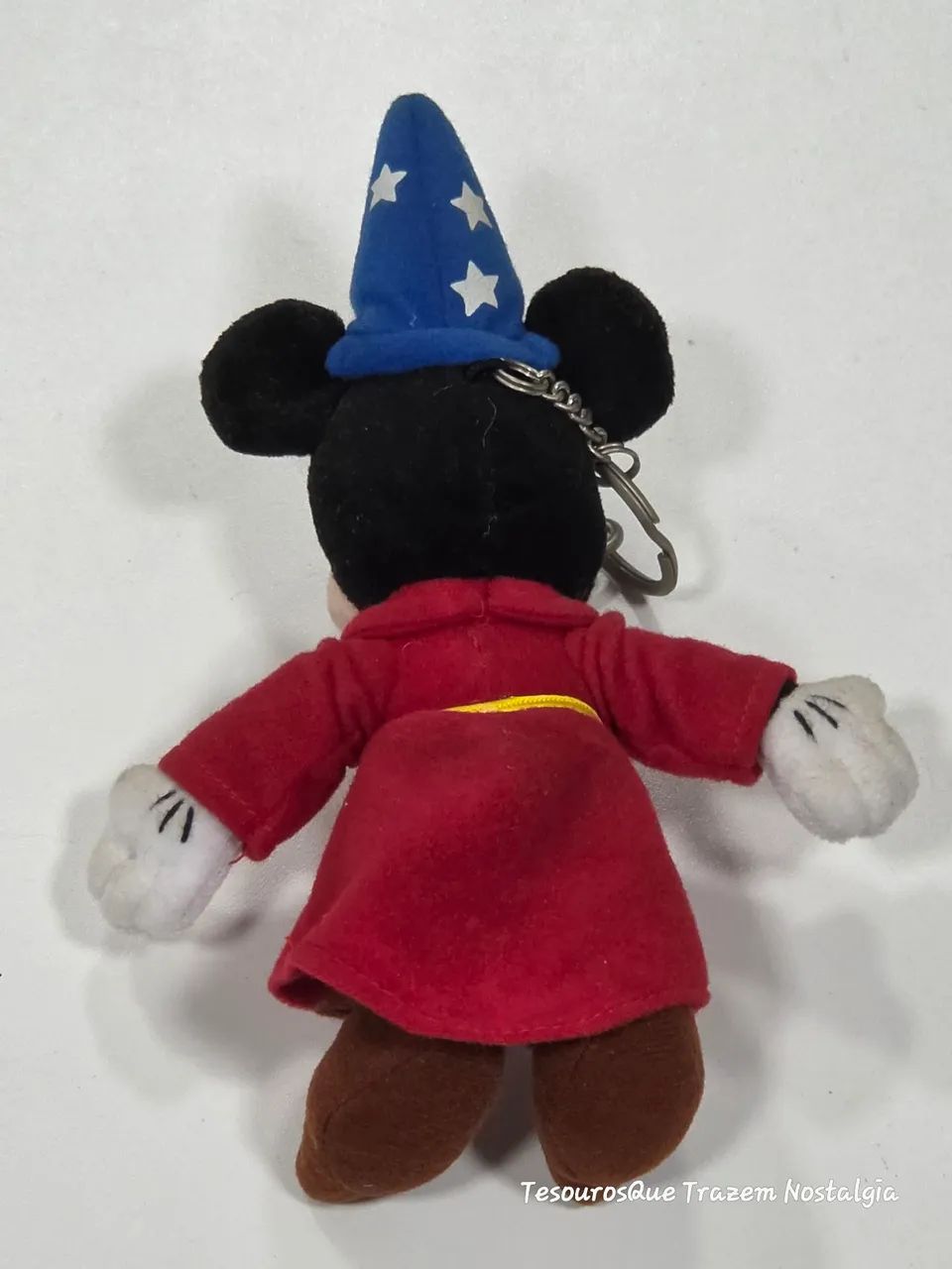 Chaveiro Pelúcia Mickey Mágico/Feiticeiro 19cm Disney Parks - Foto 5